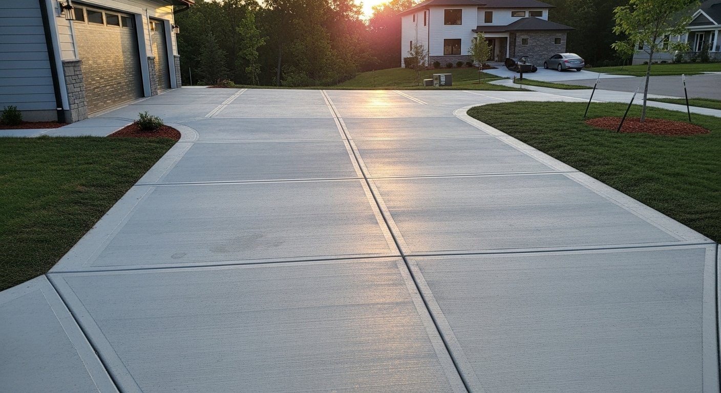 Concrete Driveway Installation in Orangetown NY