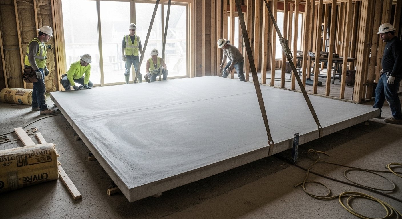 Concrete Slab Installation in Orangetown NY